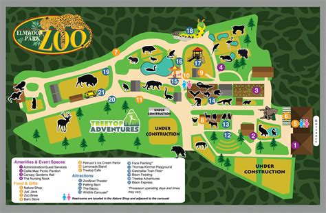 elmwood park zoo directions