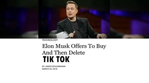 Elon Musk compra Tik Tok, la bufala dopo l'acquisto di Twitter