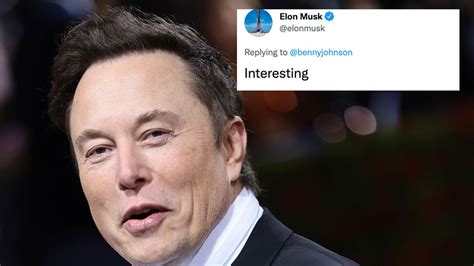 elon musk interesting tweet