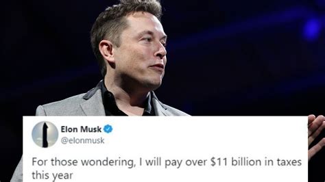 elon musk tax payment