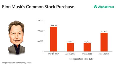 elon musk tesla stock shares
