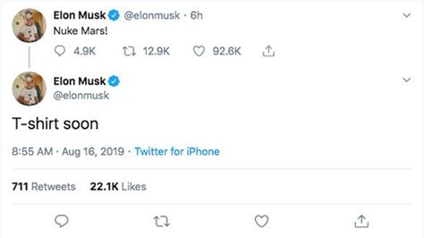 elon musk twitter tweets about mars