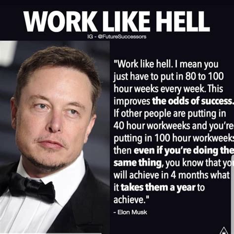 elon musk working hours quotes