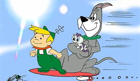 Elroy Jetsons Dog Jetson Signed Original Model Cel Animation Art
