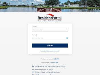 els residential portal login