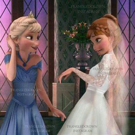 elsa and anna getting married