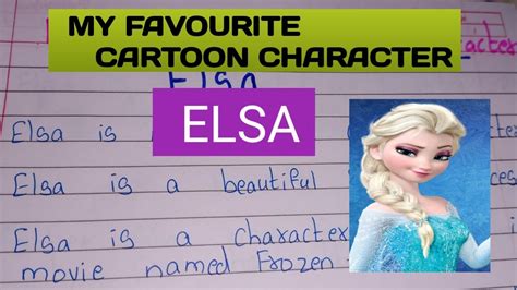 elsa description words