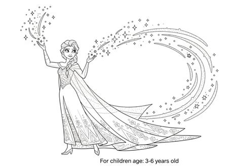 Elsa Spring Fever Coloring Pages
