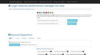http login elsevierperformancemanager com systemlogin aspx virtualname