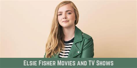 elsie fisher tv shows list