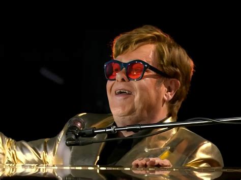 elton john at glastonbury performance