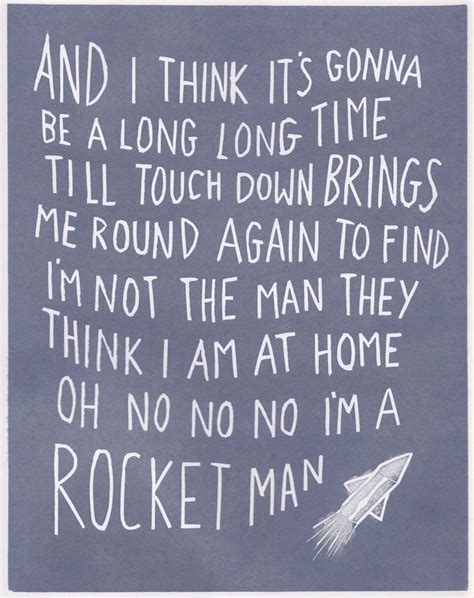 elton john rocket man lyrics
