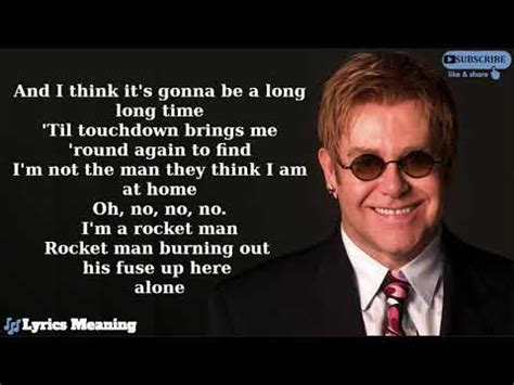 elton john rocket man lyrics meaning