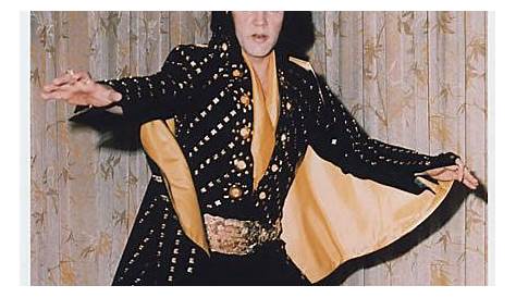 01 - Black Butterfly Jumpsuit - Rex Martin's ELVIS Moments in Time
