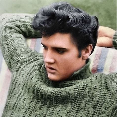 Elvis Presley Hair Style pompadourhair Elvis Presley 1950's Hair Style