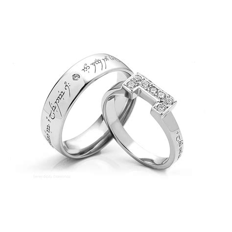 21+ Elvish Wedding Bands