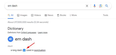 Em Dash Google Sheets