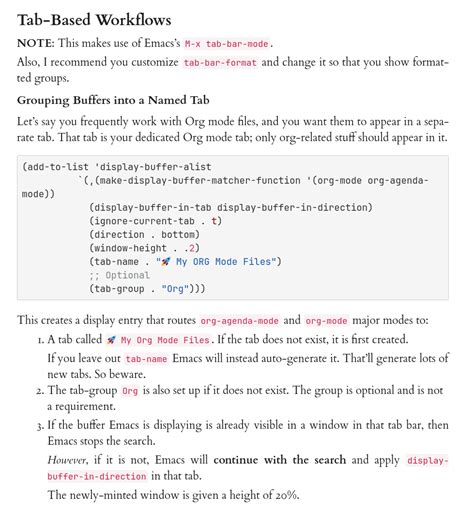 Emacs Tab-Stop-List