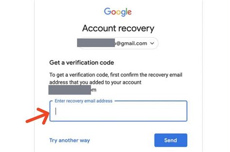 email account recovery process