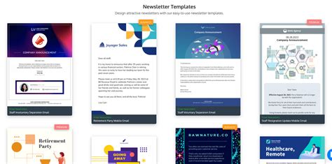 Email Blasts Templates