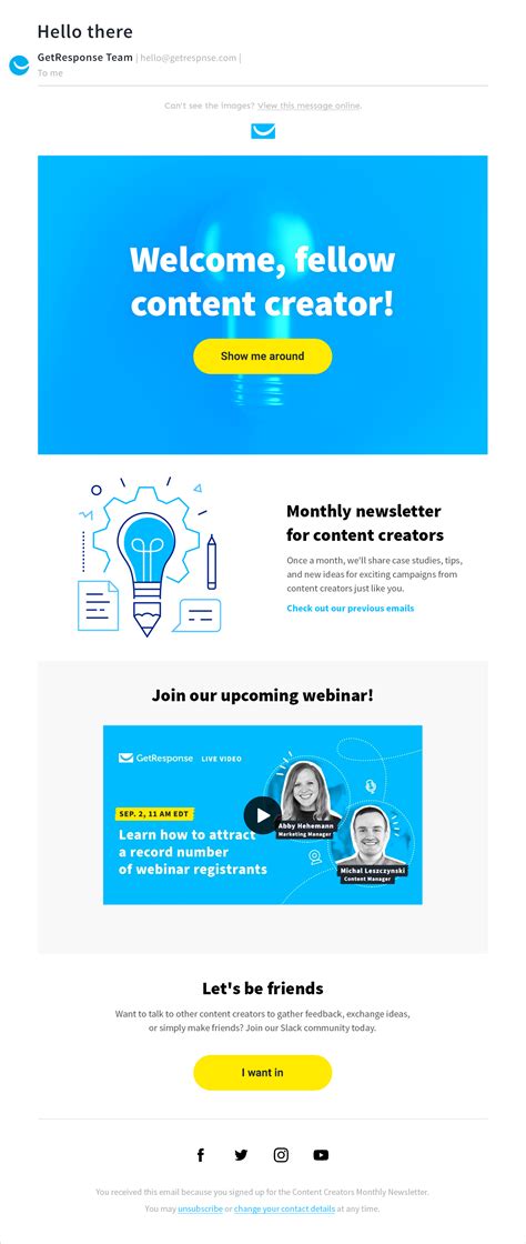 Email Design Examples