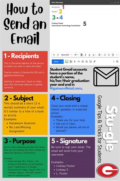 email examples for students pdf