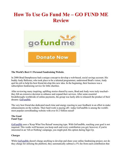 email for go fund me