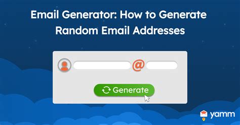email generator with inbox random