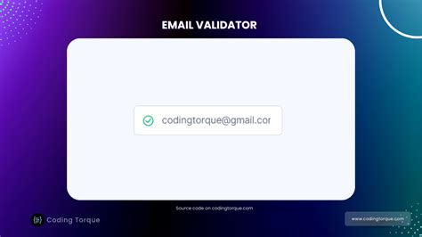 Email Html Validator