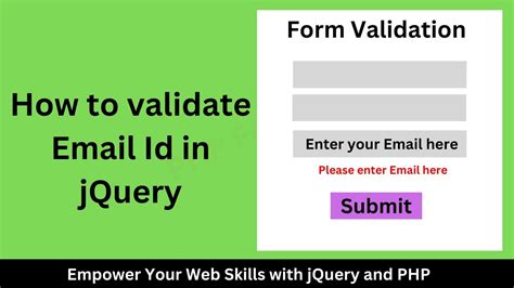 Email Id Jquery Validation