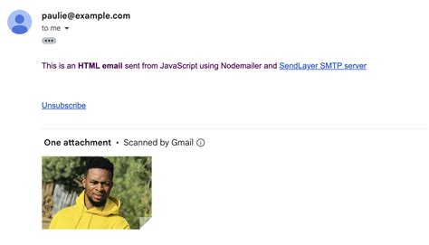 Email Javascript Send Attachment