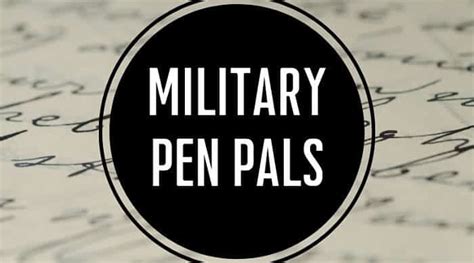 email military pen pals