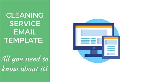 email offering cleaning services template