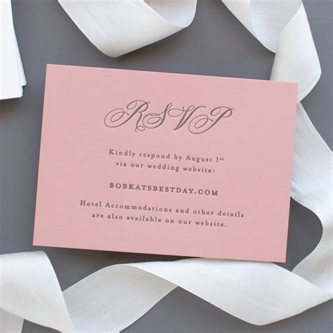 email rsvp wedding invitation