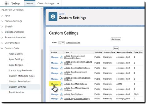 Email Settings In Salesforce