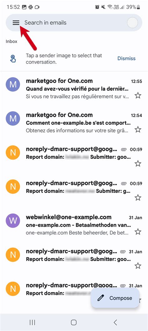 Email Settings On Android