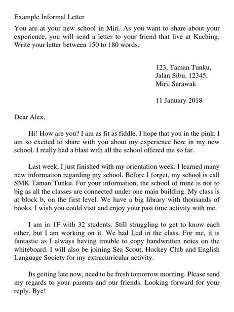email spm example pdf