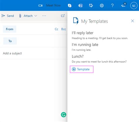 Stepbystep Guide to Create an Email Template in Outlook