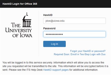 email uiowa edu login