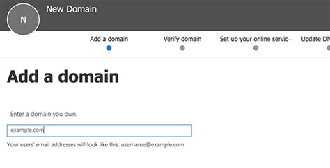 email with my domain registration