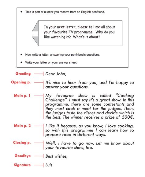 email writing questions with answers pdf