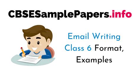 email writing topics for class 6 with answers cbse