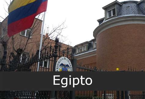 embajada de colombia en egipto