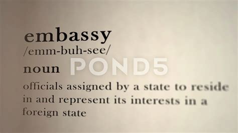 embassy meaning in english