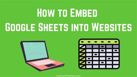 embed code into google sheets