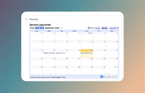 embed google calendar in notion monitoring.solarquest.in