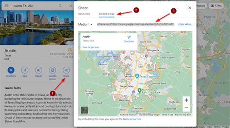 embed google map code