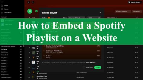 embed spotify playlist in google docs
