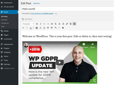 Embed Youtube Videos For Wordpress