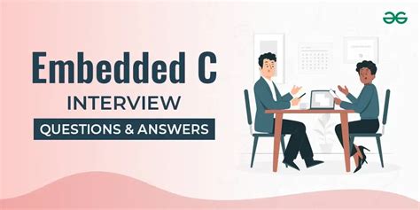 embedded c interview questions geeksforgeeks